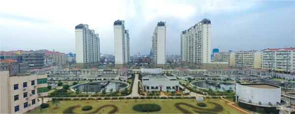 江西最大污水處理廠——南昌朝陽污水處理廠二期工程（省、市優(yōu)良工程，獲滕王閣杯）